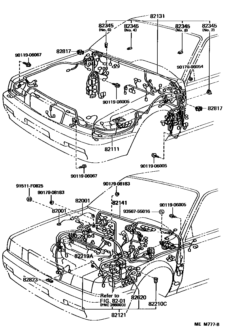 8202 — WIRING & CLAMP