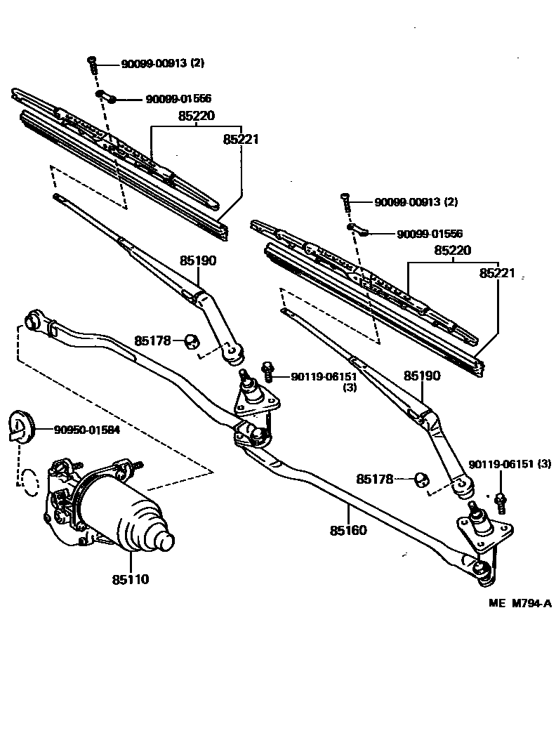 8501 — WINDSHIELD WIPER