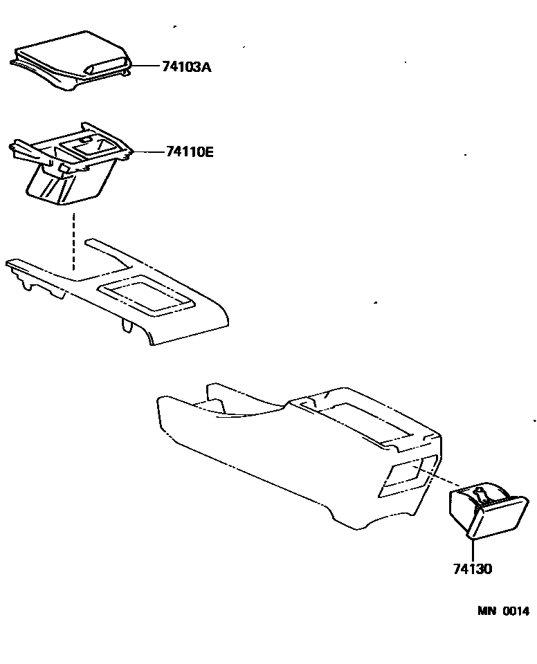 7404 — ASH RECEPTACLE