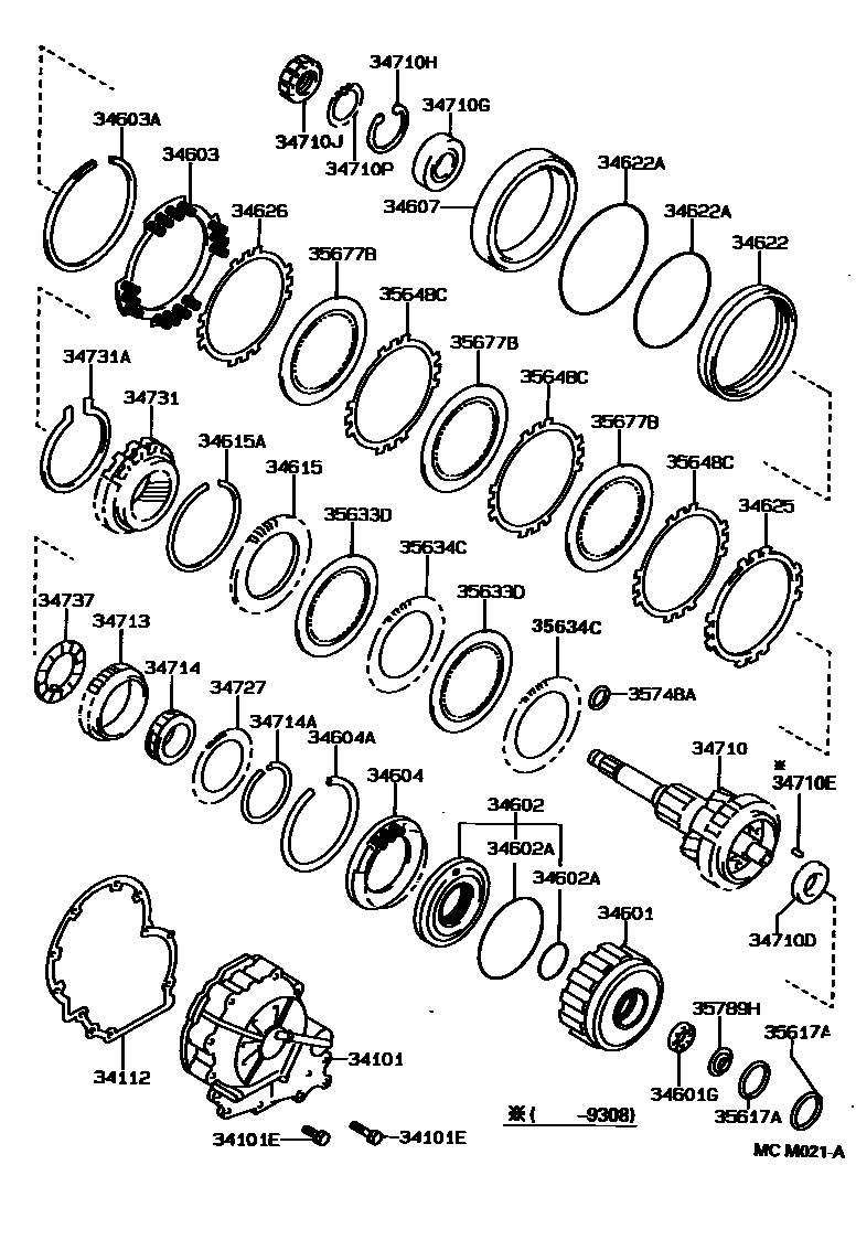 3506 — OVERDRIVE GEAR (ATM)