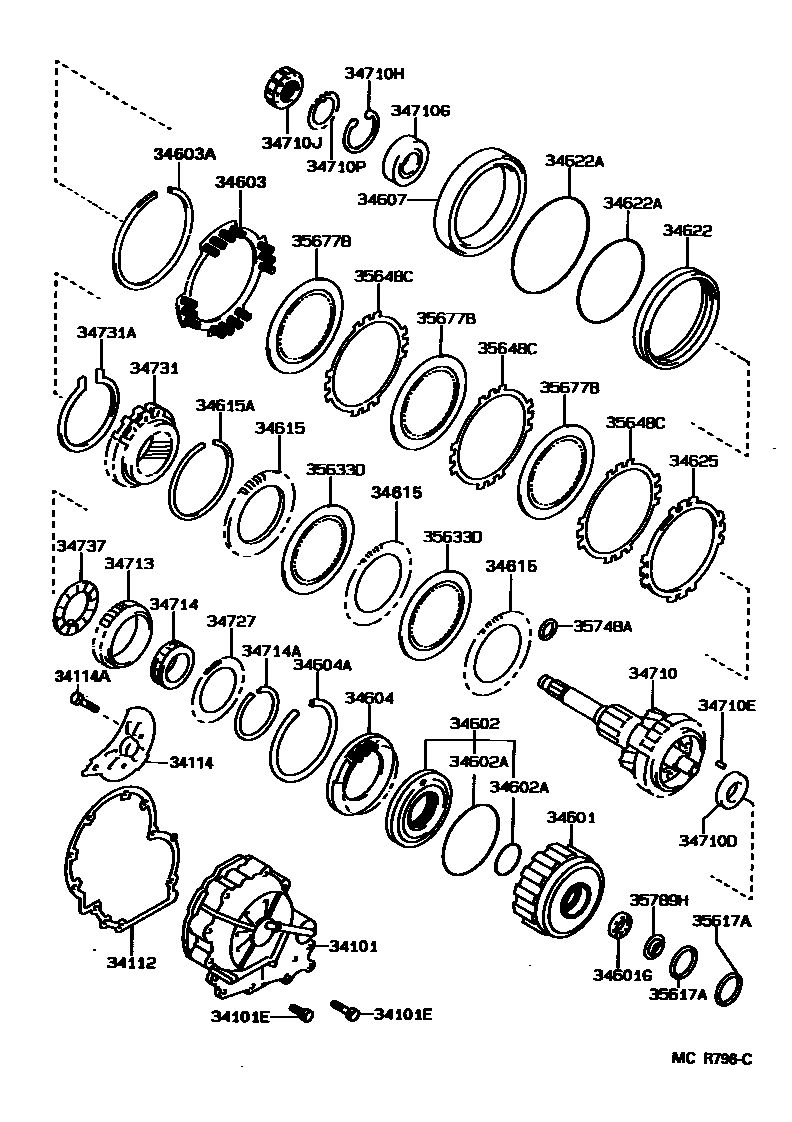 3506 — OVERDRIVE GEAR (ATM)