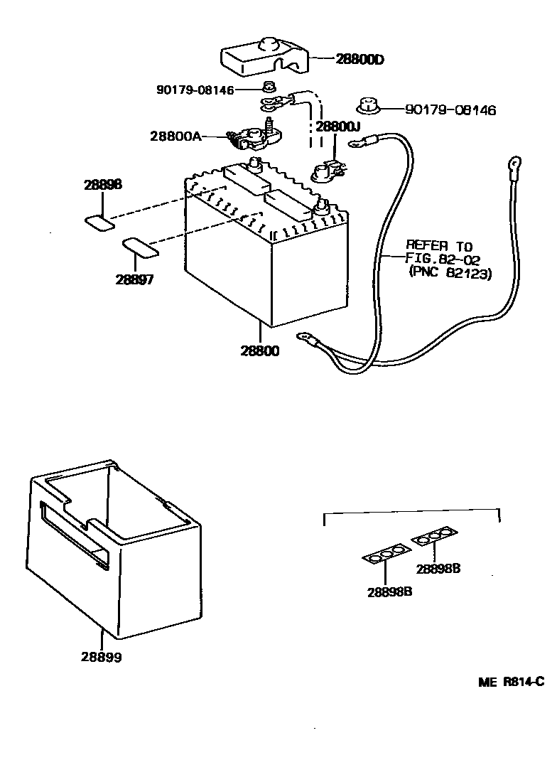 8201 — BATTERY & BATTERY CABLE