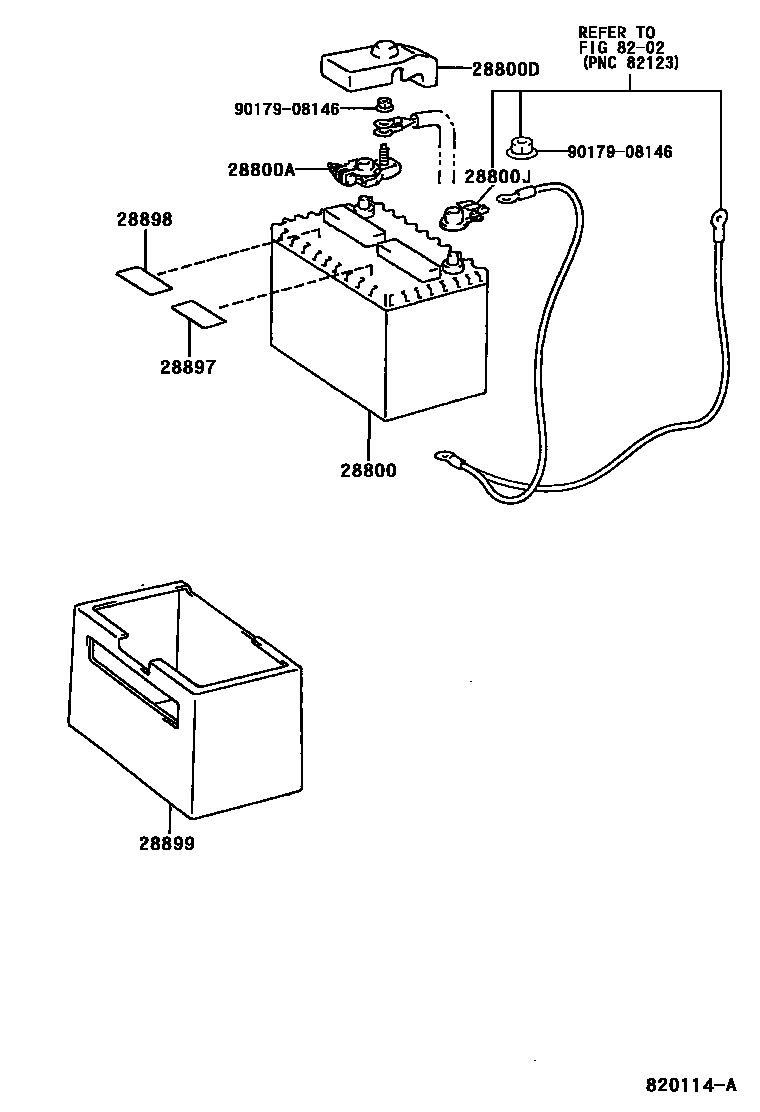 8201 — BATTERY & BATTERY CABLE
