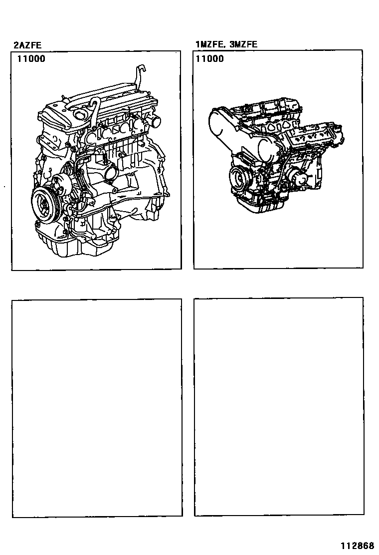 1101 — PARTIAL ENGINE ASSEMBLY