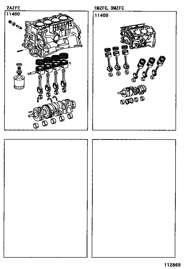 1102 — SHORT BLOCK ASSEMBLY