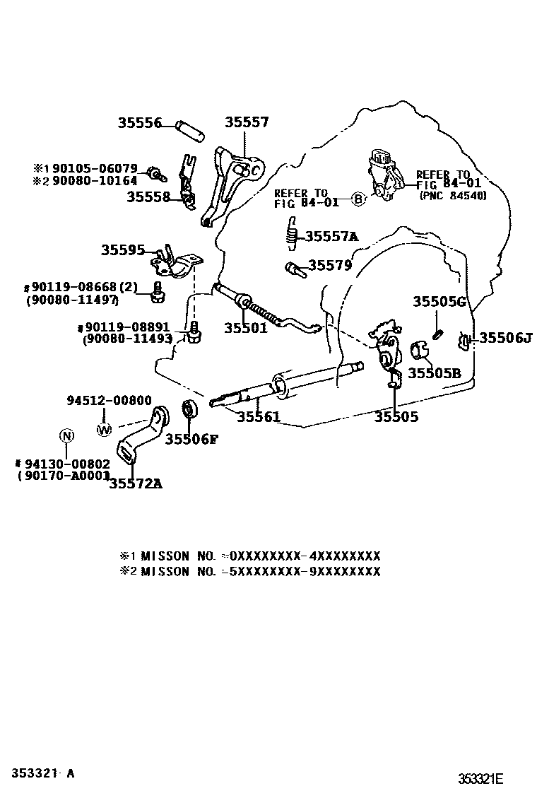 3513 — THROTTLE LINK & VALVE LEVER (ATM)