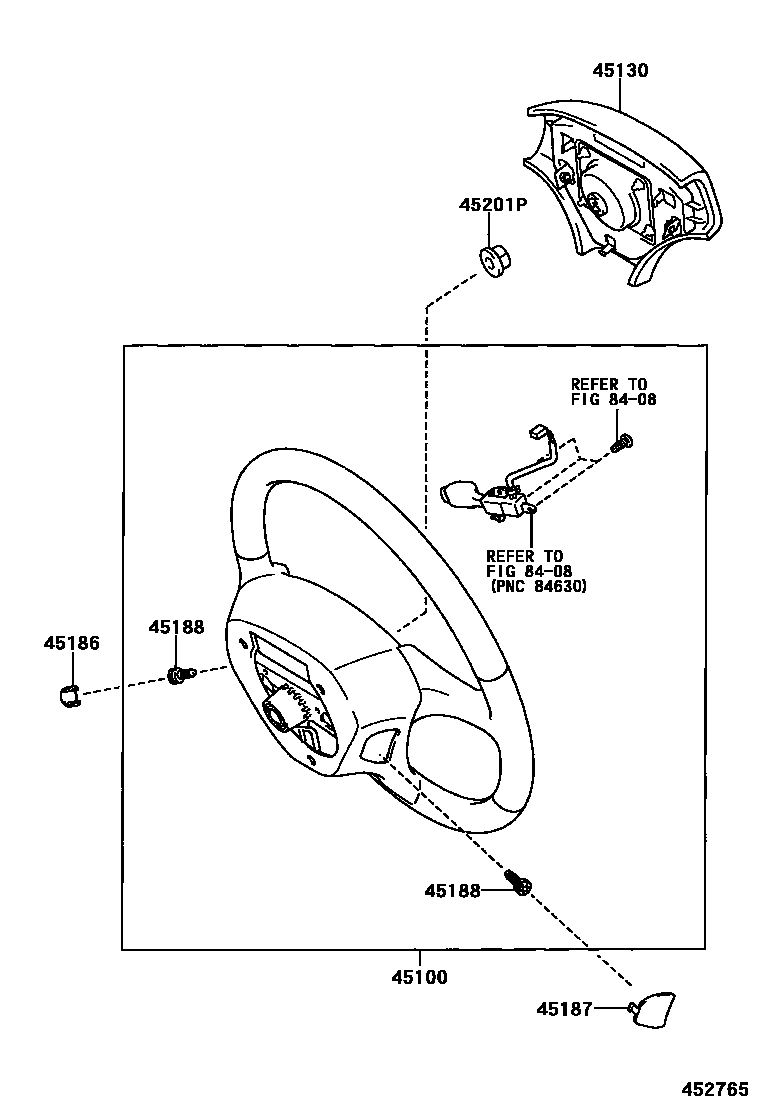 4504 — STEERING WHEEL