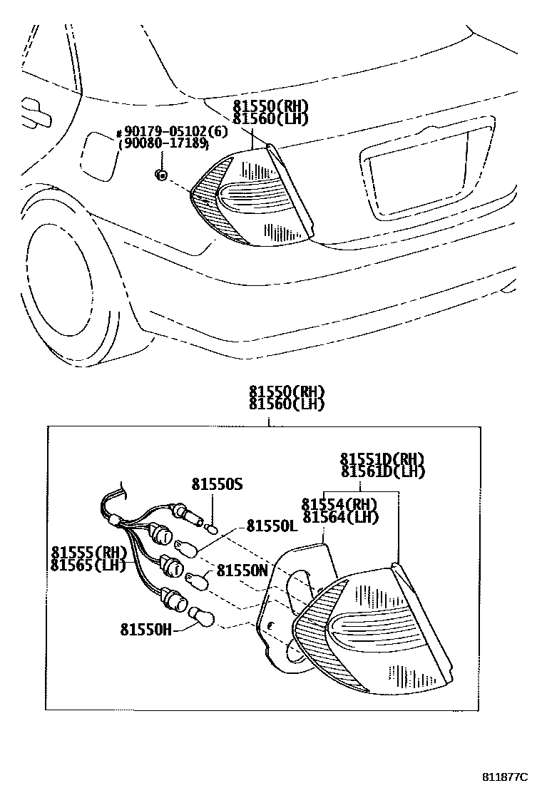 8111 — REAR COMBINATION LAMP