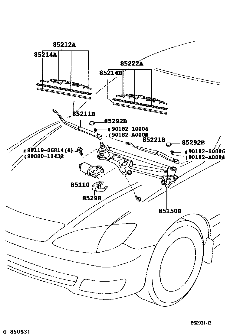 8501 — WINDSHIELD WIPER