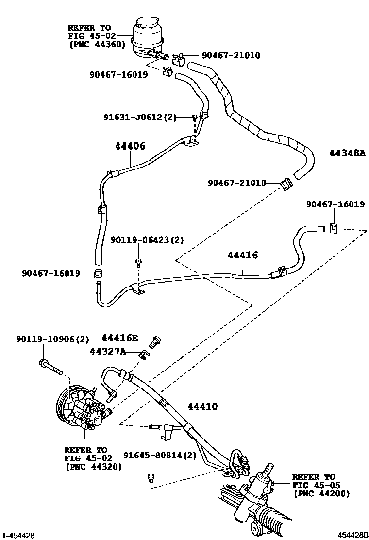 4503 — POWER STEERING TUBE