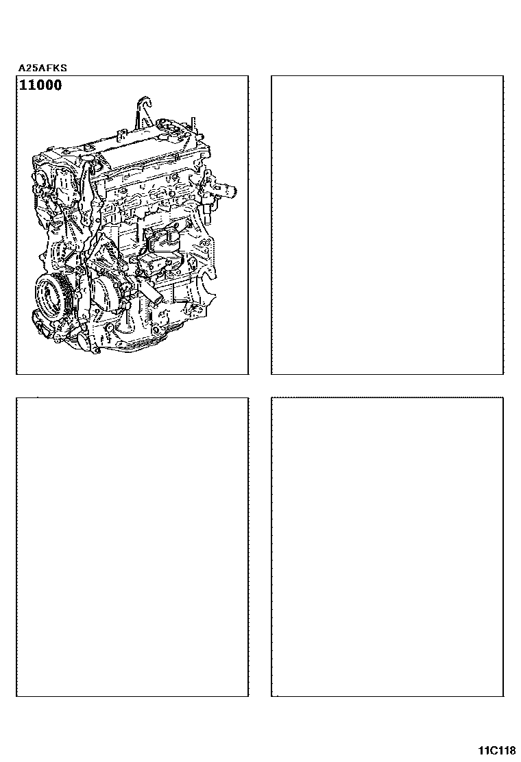 1101 — PARTIAL ENGINE ASSEMBLY