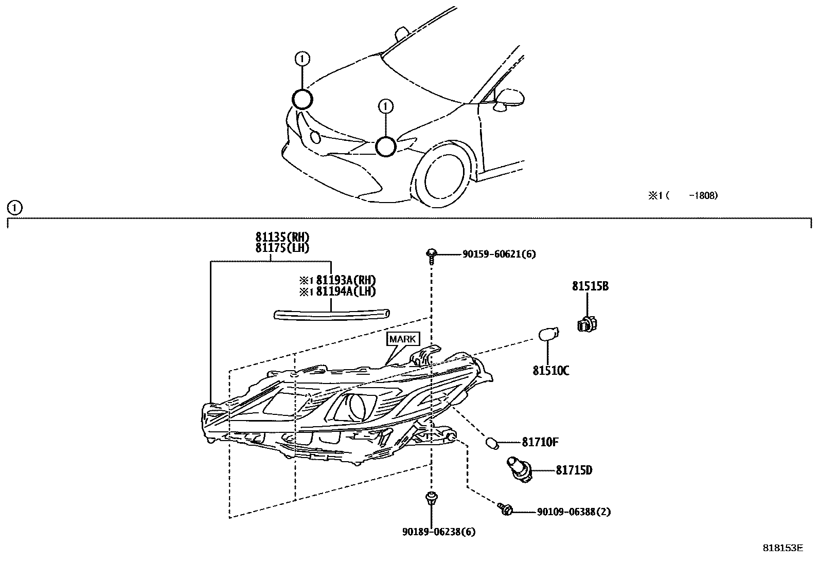8101 — HEADLAMP