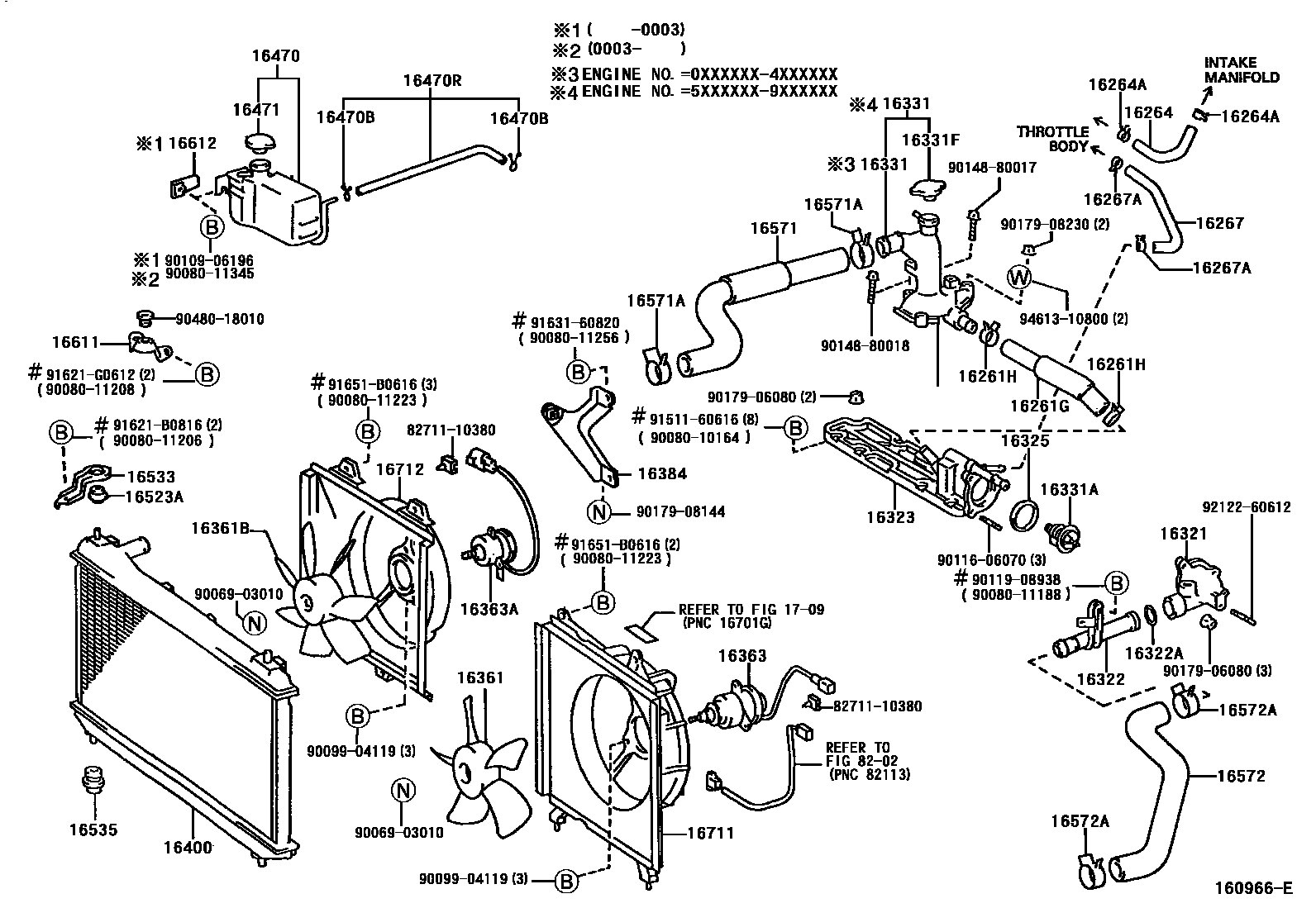 1603 — RADIATOR & WATER OUTLET