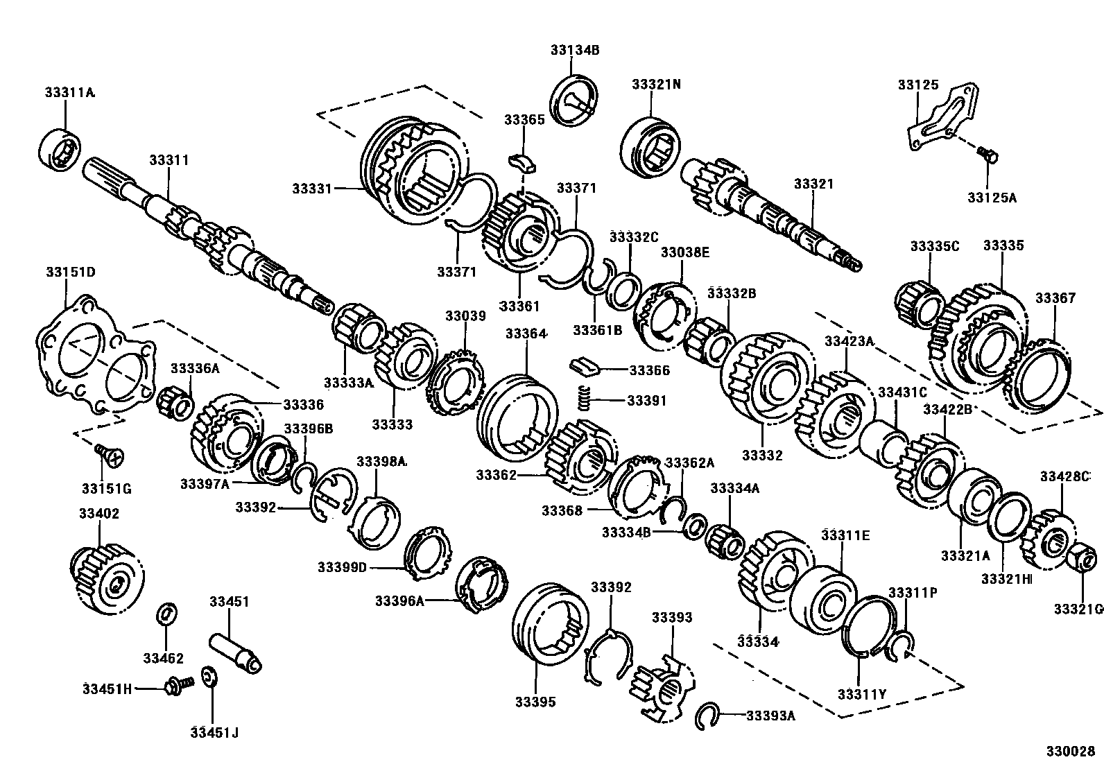 3305 — TRANSMISSION GEAR (MTM)
