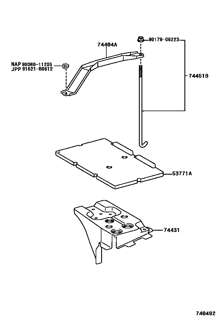 7402 — BATTERY CARRIER