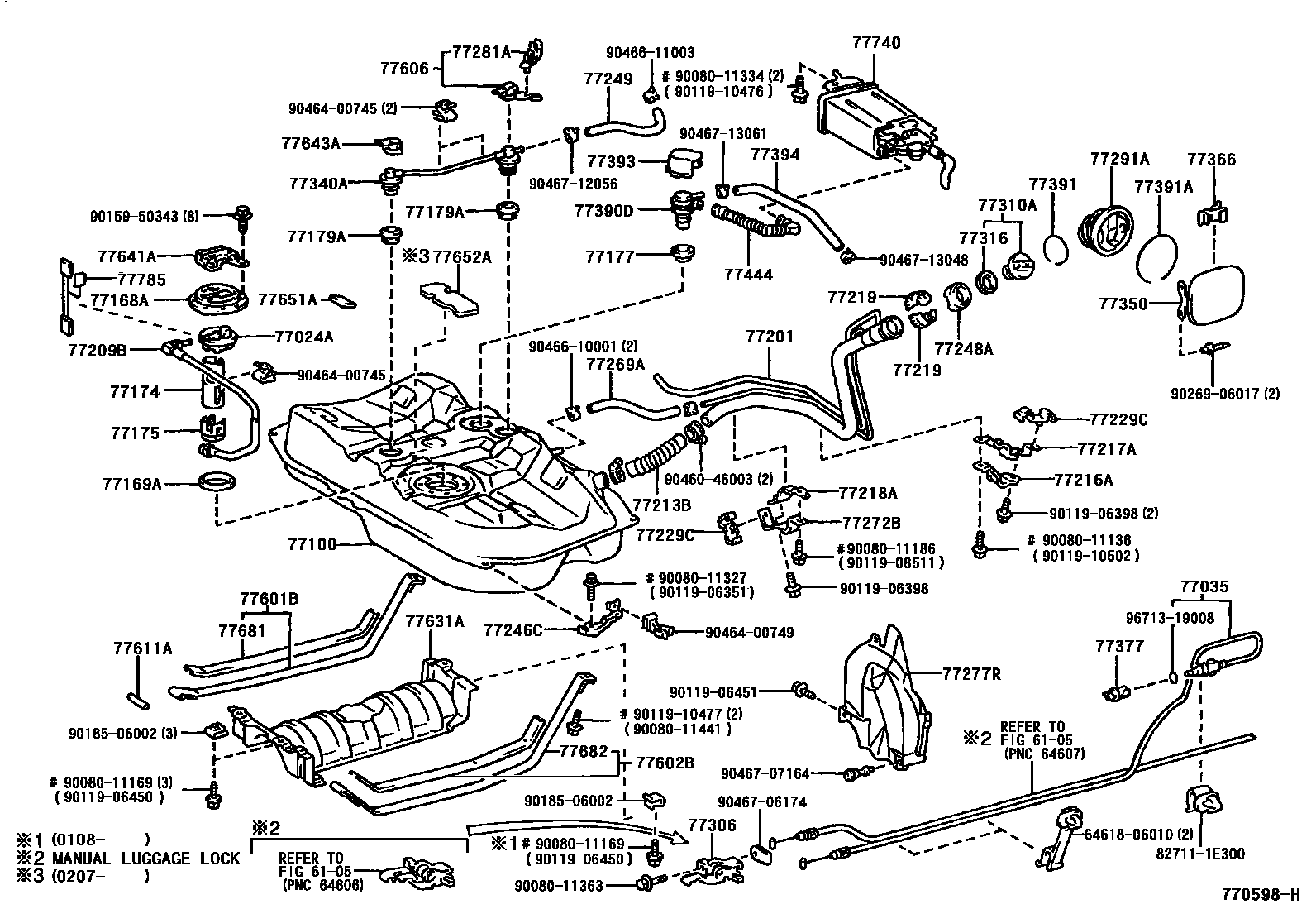 7701 — FUEL TANK & TUBE
