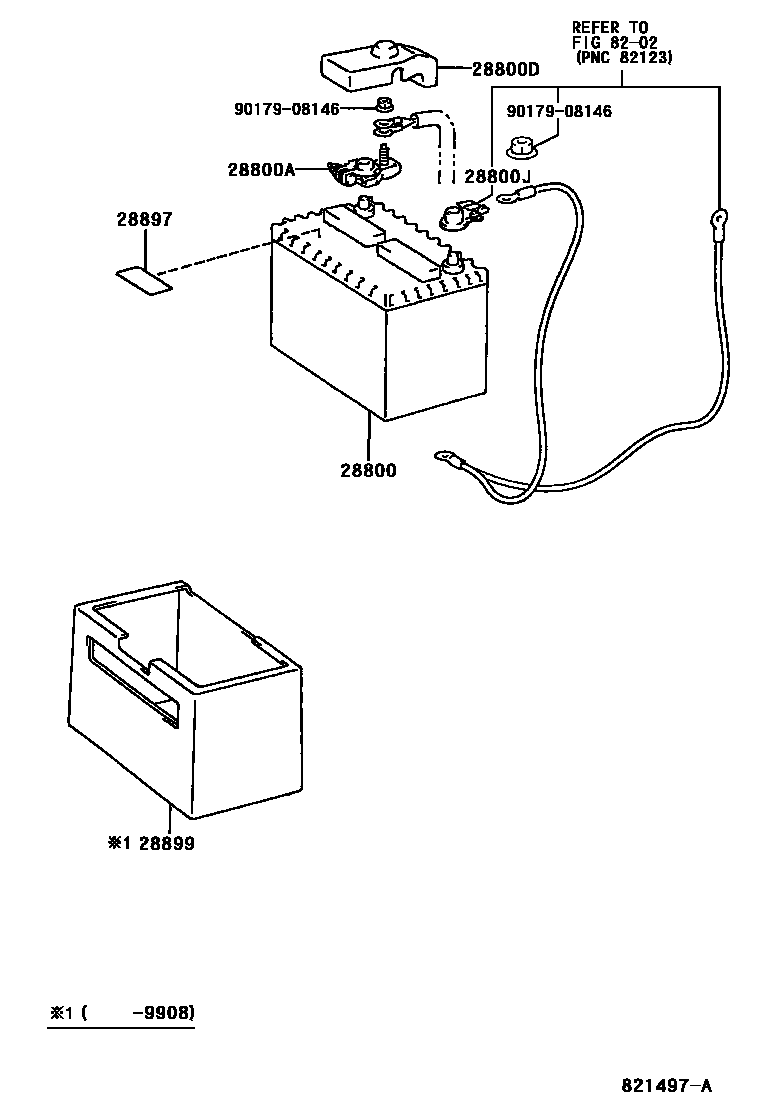8201 — BATTERY & BATTERY CABLE