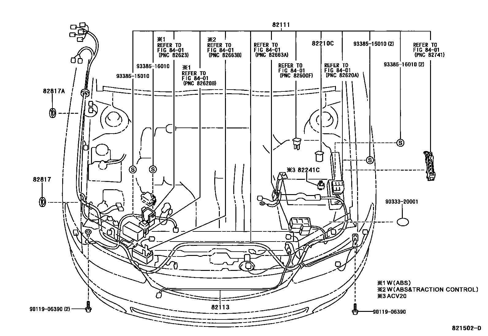 8202 — WIRING & CLAMP