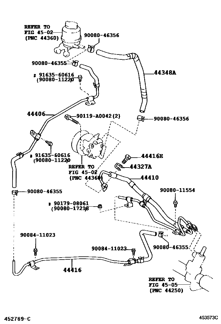 4503 — POWER STEERING TUBE