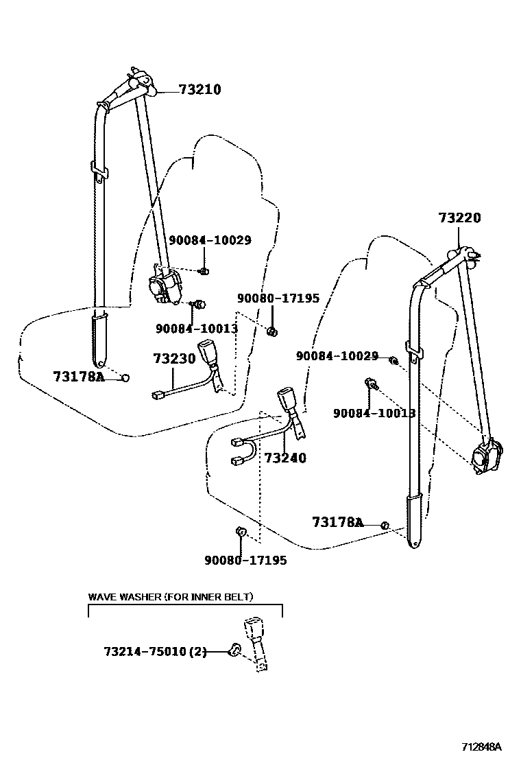 7104 — SEAT BELT & CHILD RESTRAINT SEAT