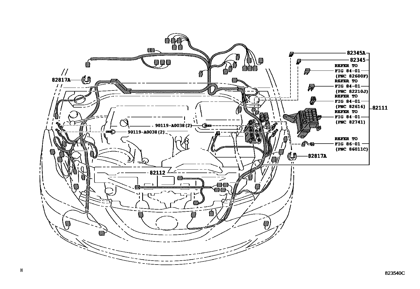8202 — WIRING & CLAMP