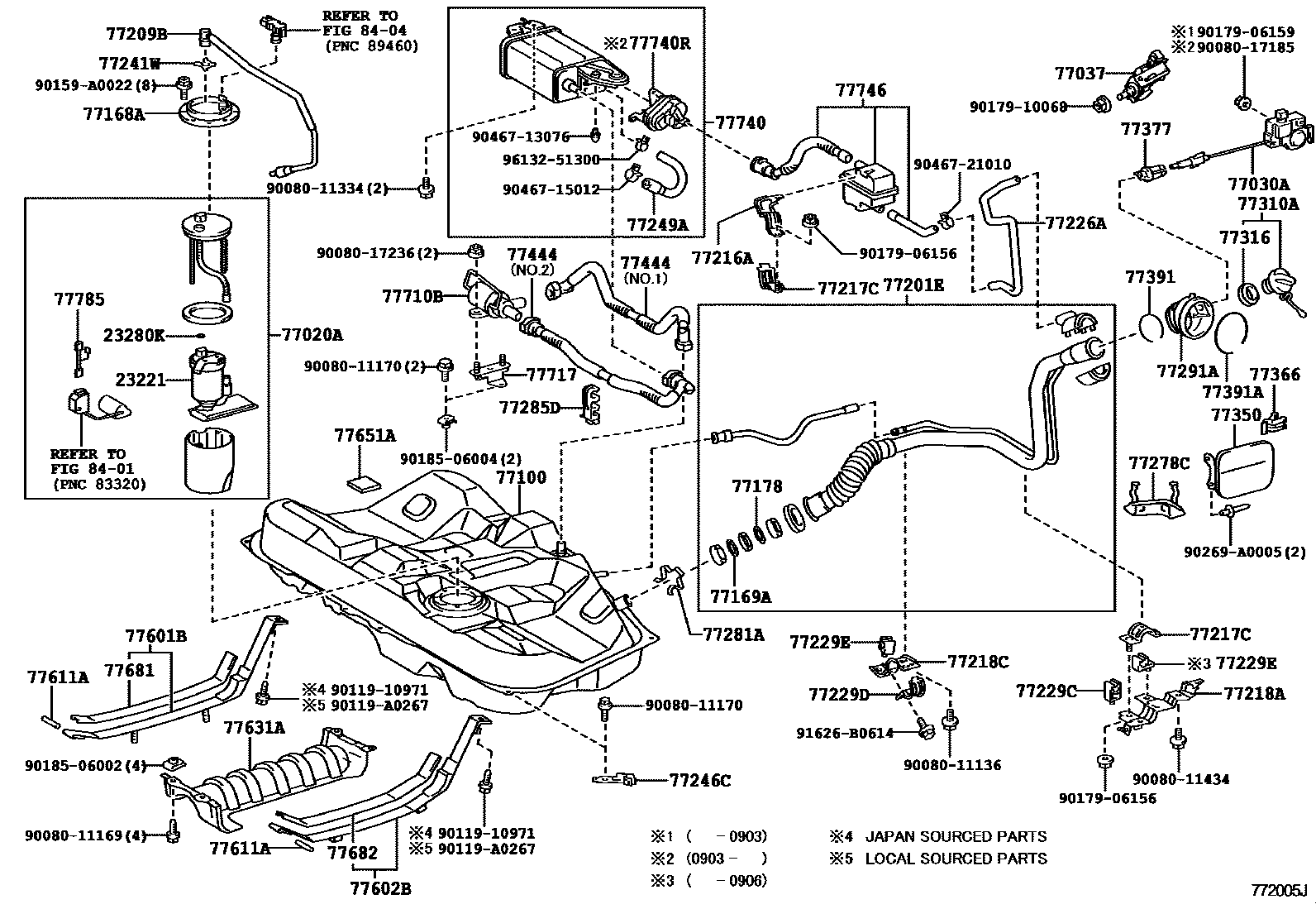 7701 — FUEL TANK & TUBE
