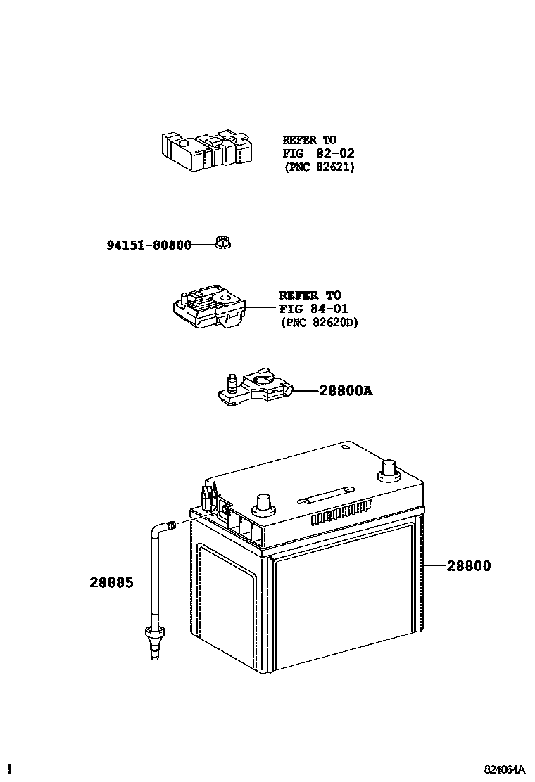 8201 — BATTERY & BATTERY CABLE