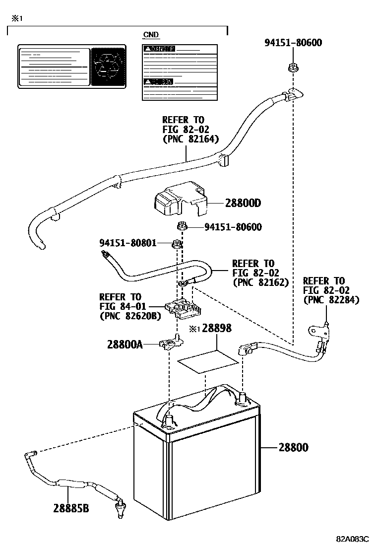 8201 — BATTERY & BATTERY CABLE