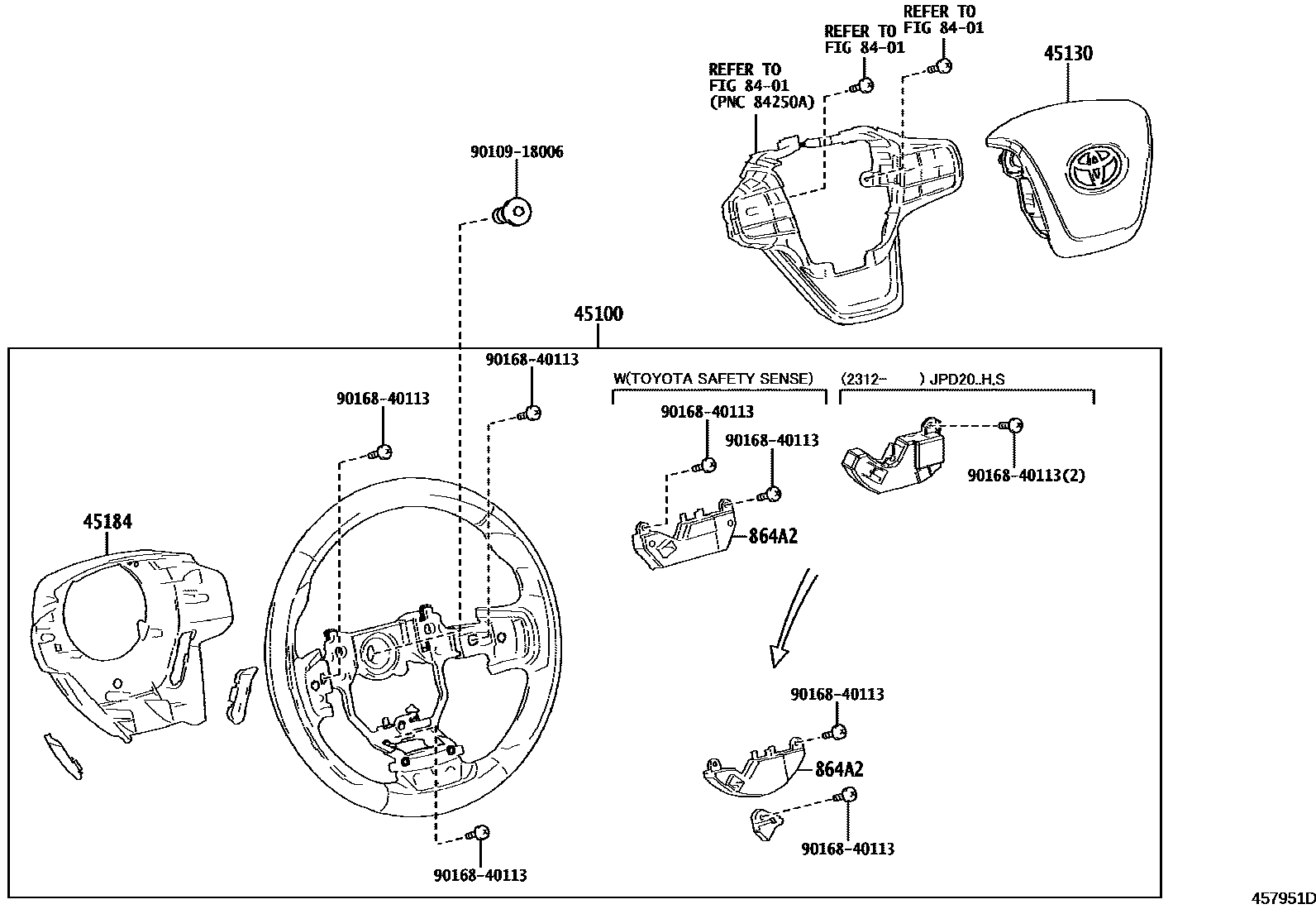4504 — STEERING WHEEL