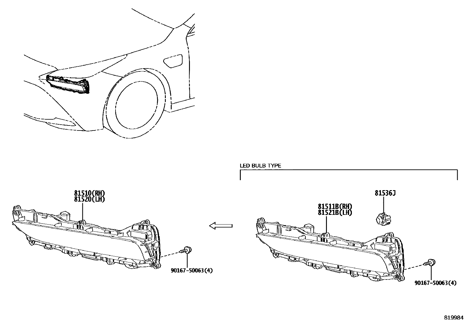 8103 — FRONT TURN SIGNAL LAMP