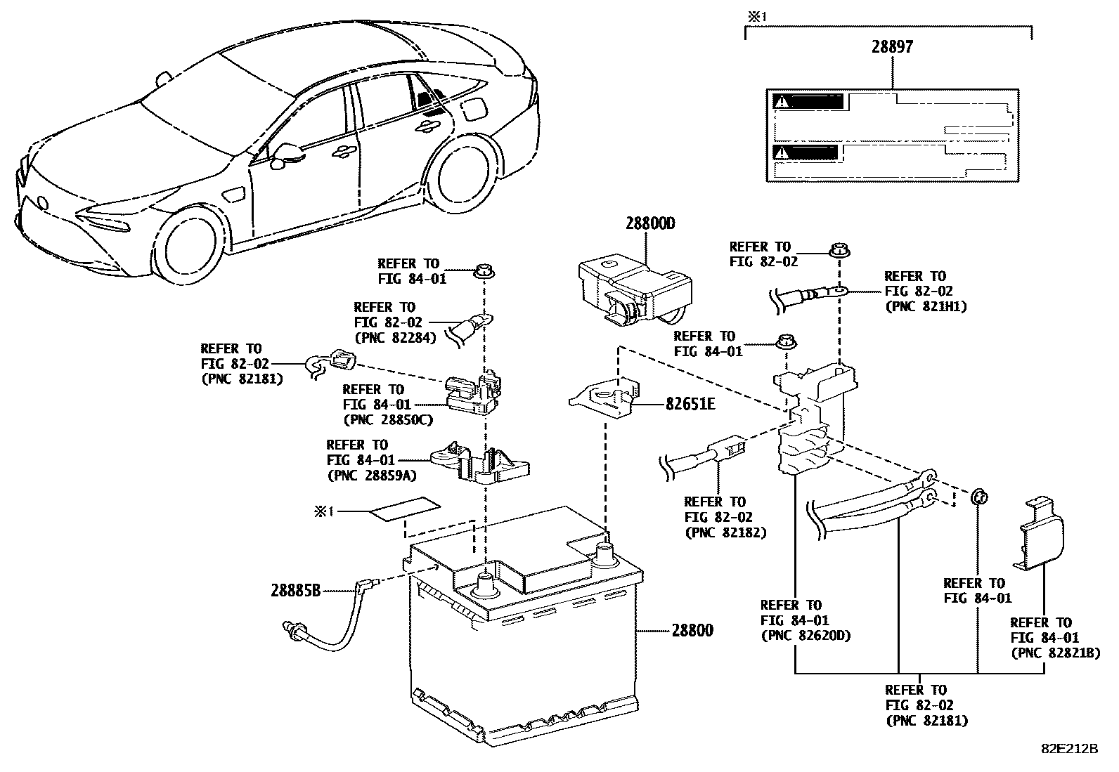8201 — BATTERY & BATTERY CABLE