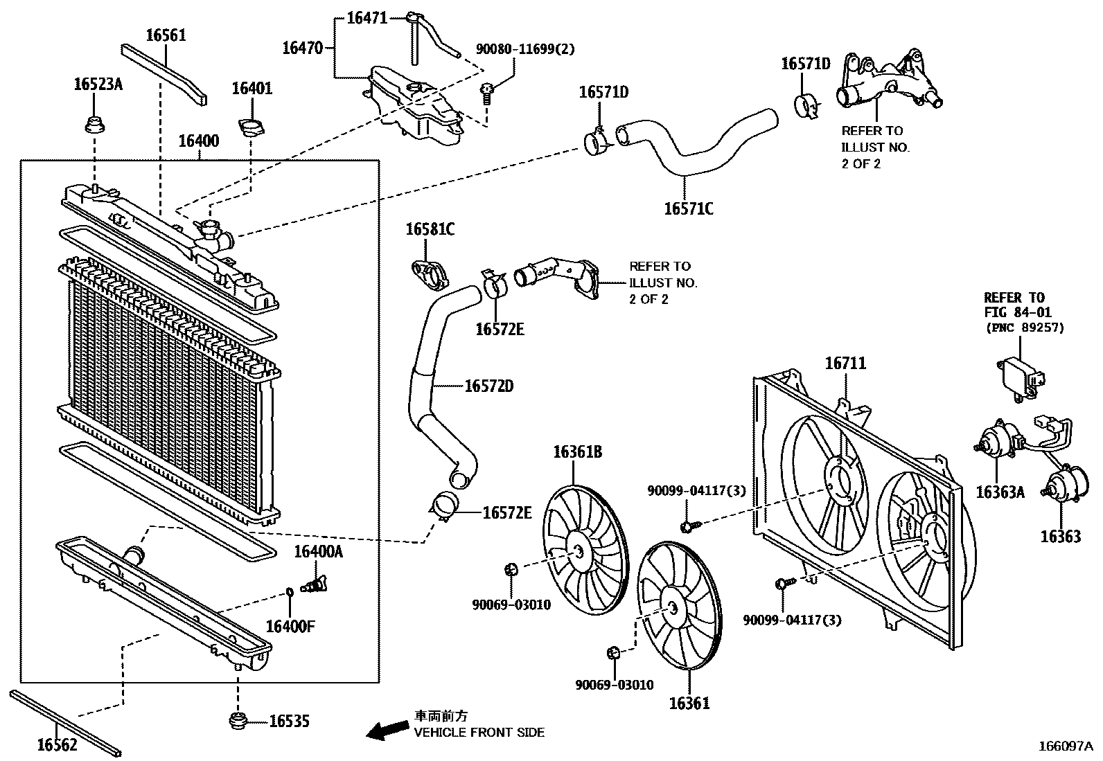1603 — RADIATOR & WATER OUTLET