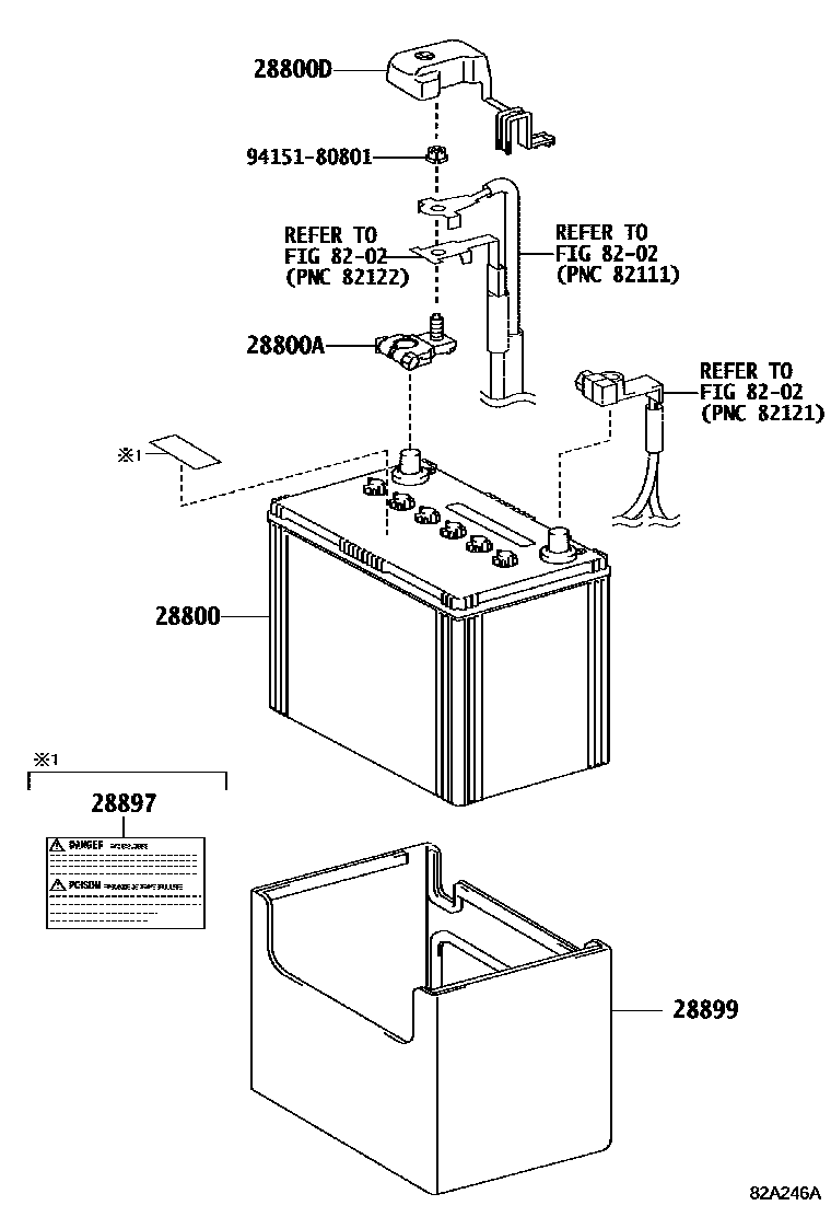 8201 — BATTERY & BATTERY CABLE