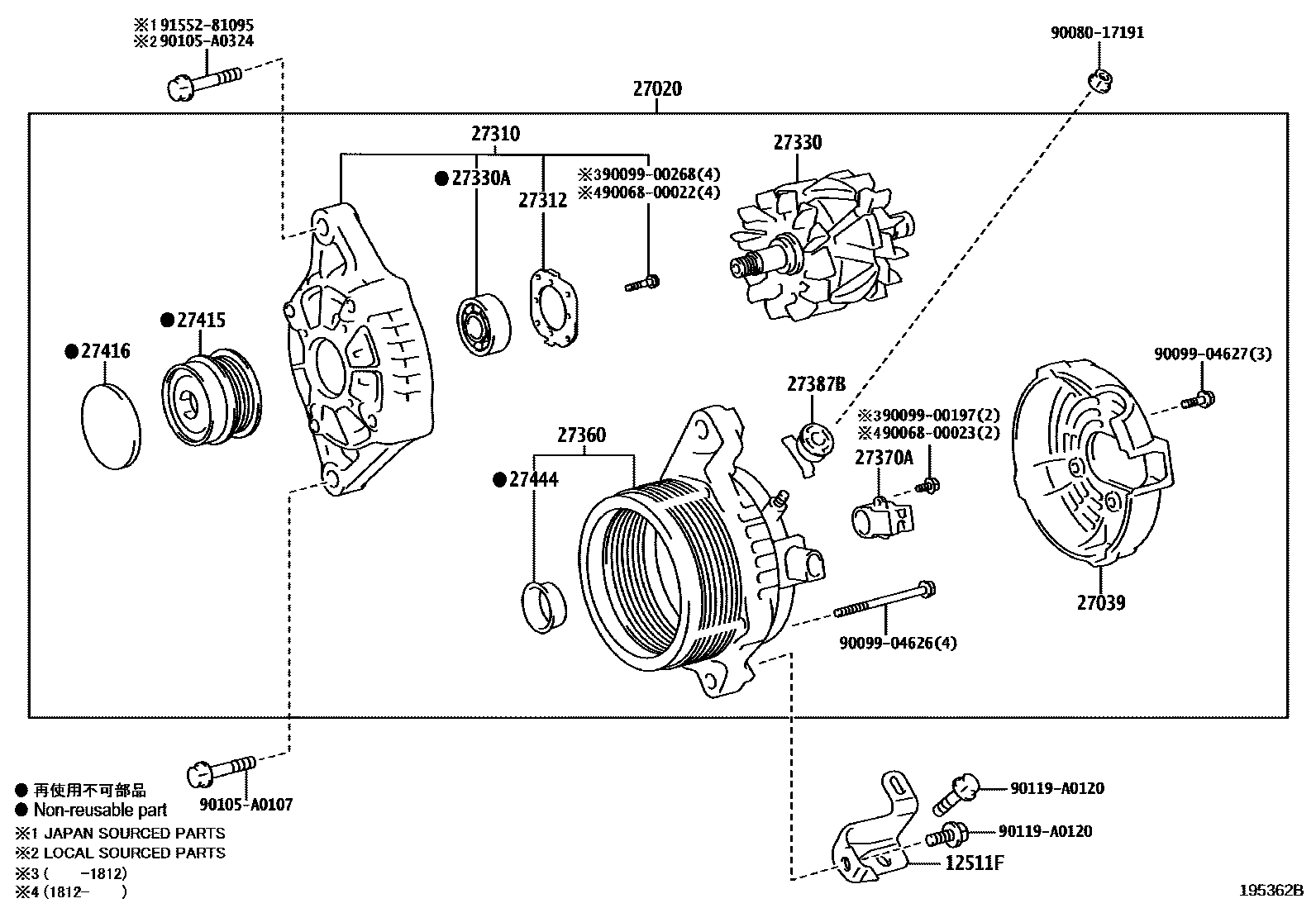 1903 — ALTERNATOR