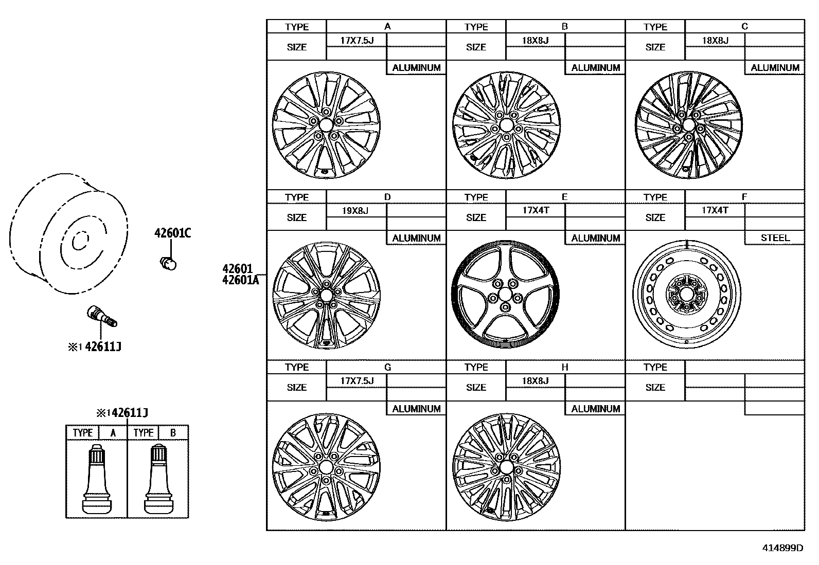 4103 — DISC WHEEL & WHEEL CAP