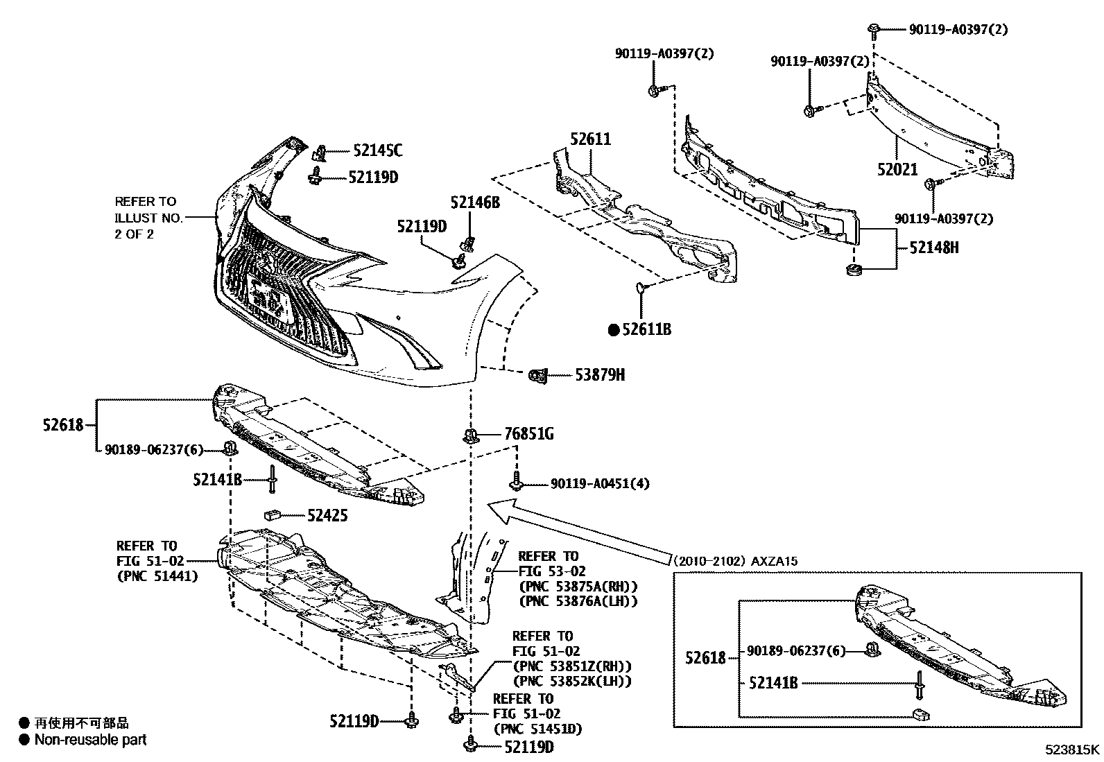 5201 — FRONT BUMPER & BUMPER STAY