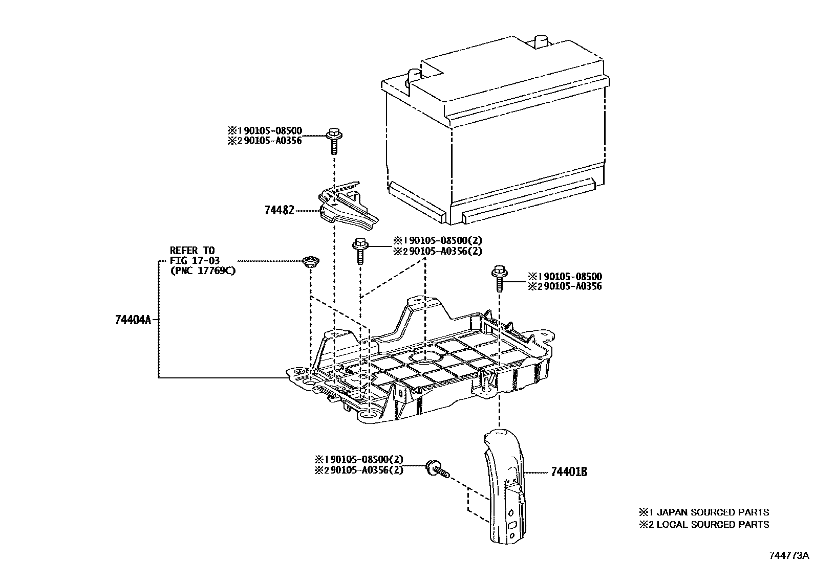 7402 — BATTERY CARRIER