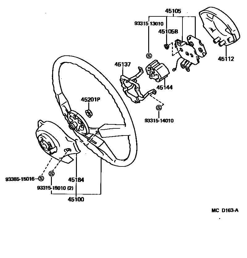 4504 — STEERING WHEEL