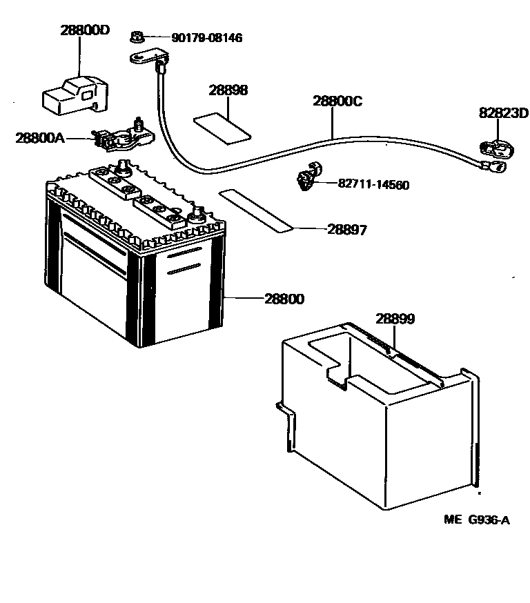 8201 — BATTERY & BATTERY CABLE