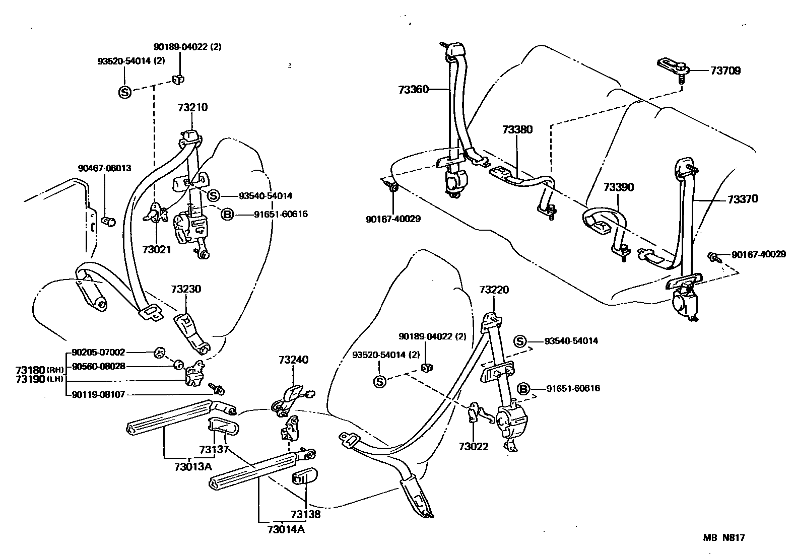 7104 — SEAT BELT & CHILD RESTRAINT SEAT