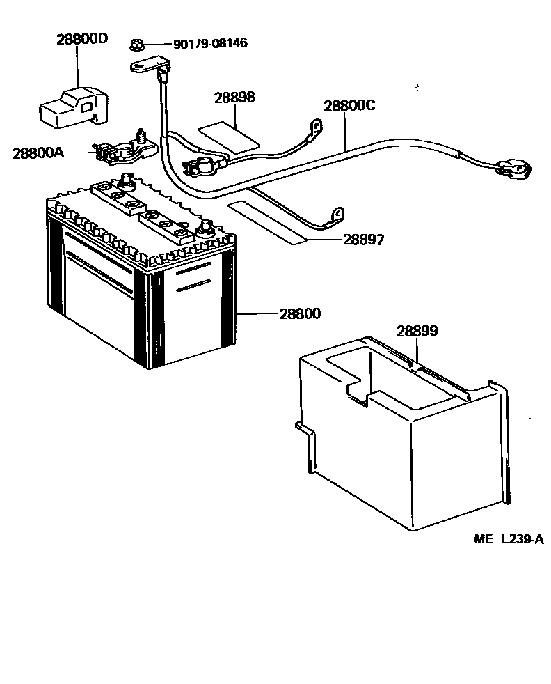 8201 — BATTERY & BATTERY CABLE