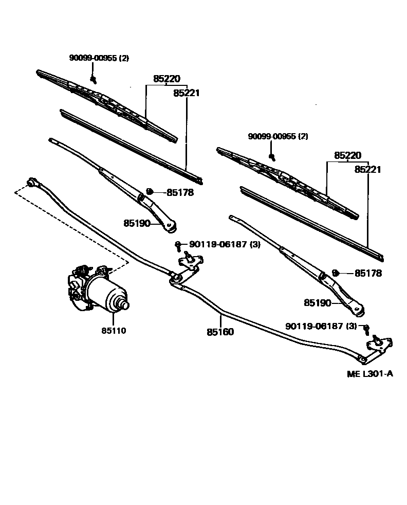 8501 — WINDSHIELD WIPER