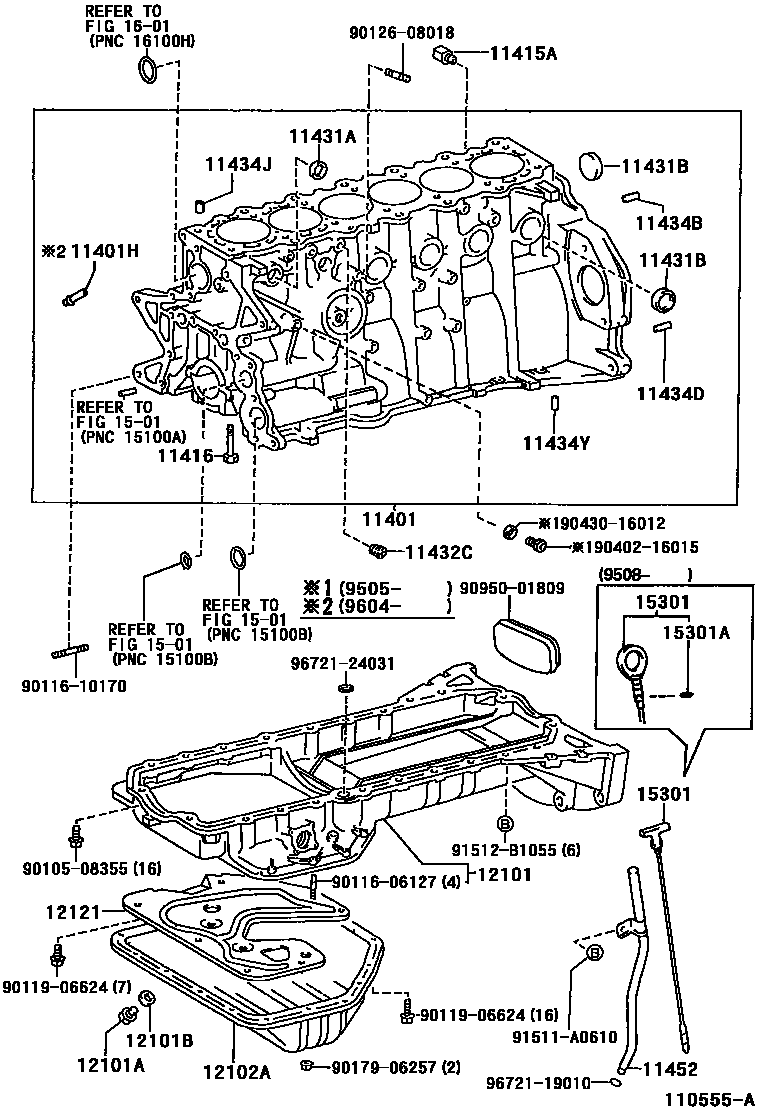 1105 — CYLINDER BLOCK
