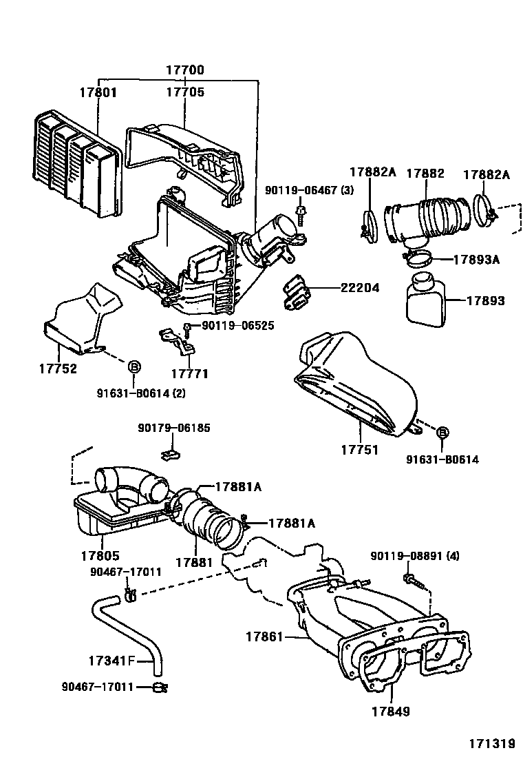 1703 — AIR CLEANER