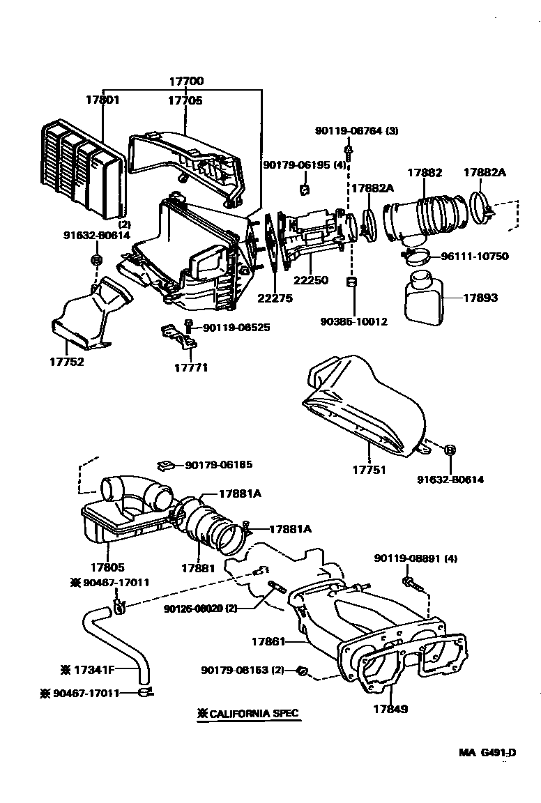 1703 — AIR CLEANER