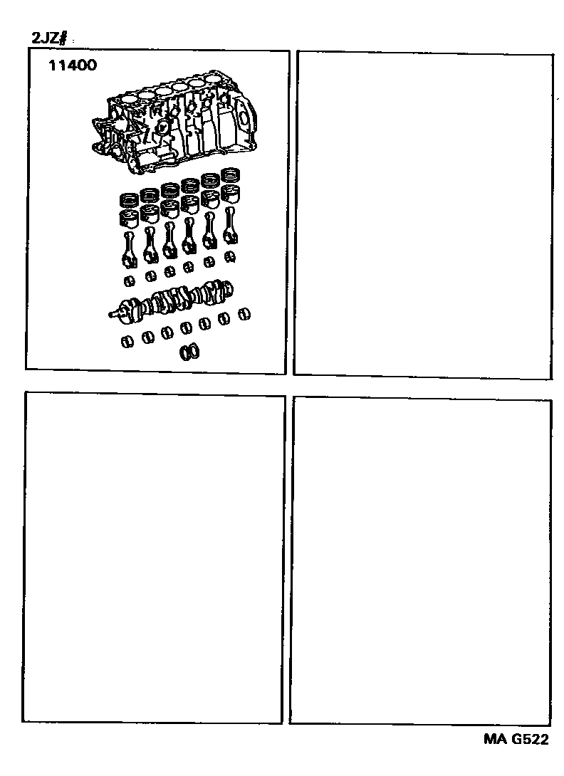 1102 — SHORT BLOCK ASSEMBLY