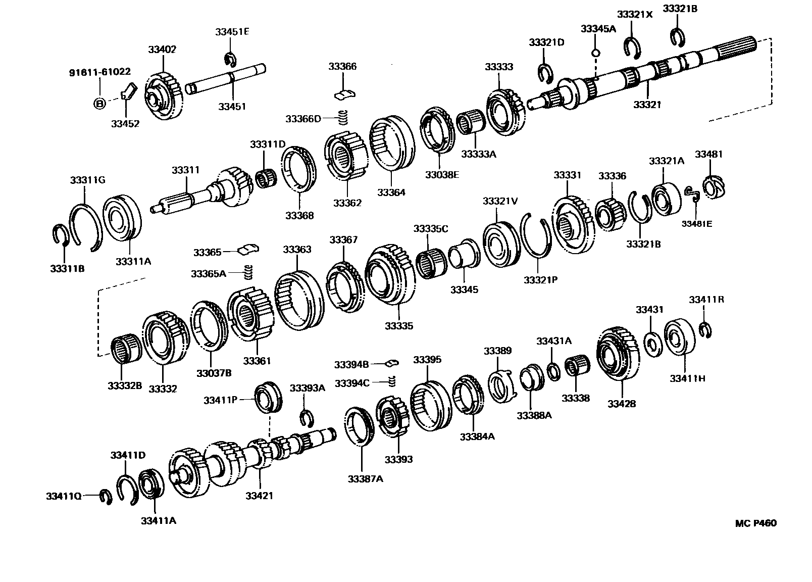 3305 — TRANSMISSION GEAR (MTM)