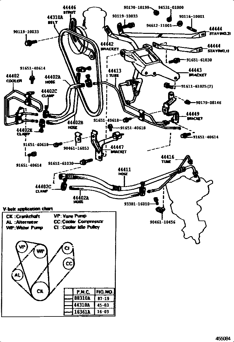 4503 — POWER STEERING TUBE