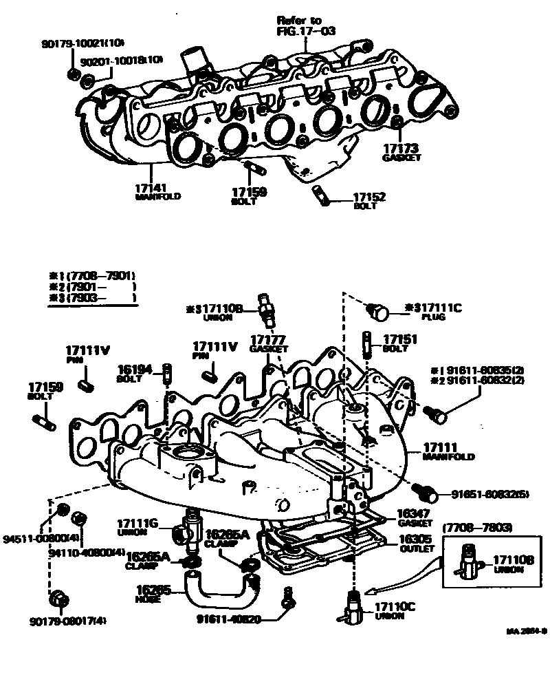1701 — MANIFOLD