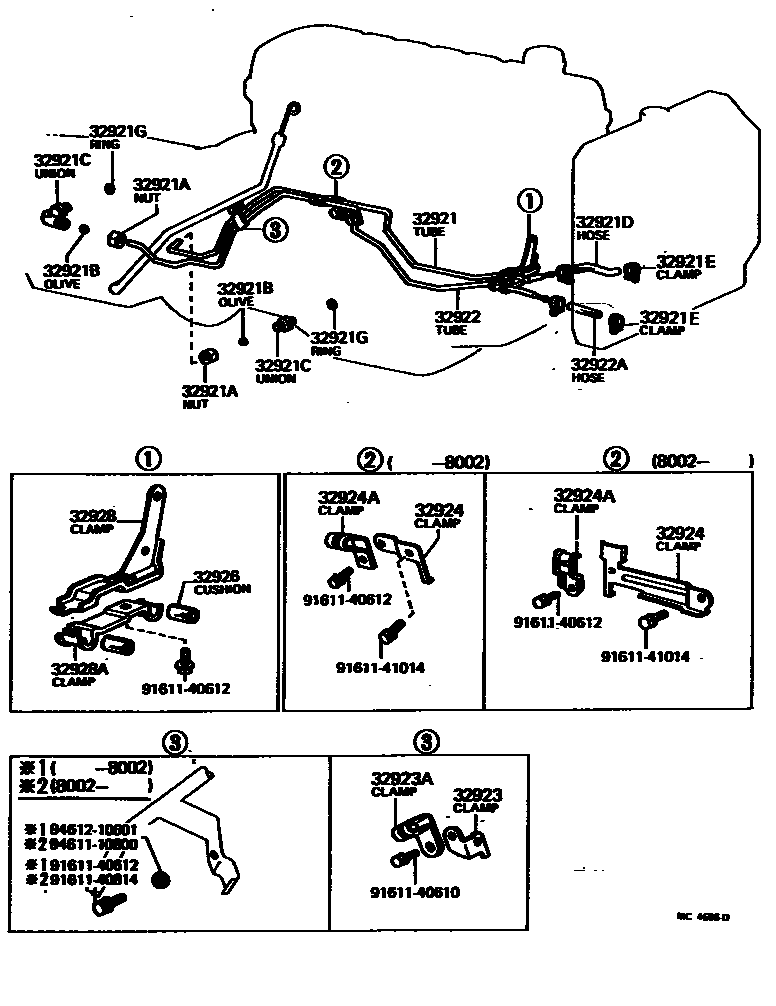 3514 — OIL COOLER & TUBE (ATM)